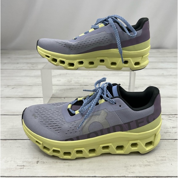 ON Cloudmonster Women’s ‘Nimbus Hay’ Size 8.5 Running Shoes - Picture 3 of 11
